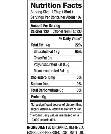 Nutiva Organic Refined Coconut Oil 54 fl oz | Healthy Cooking & Skin Care - Buy Online on SooperMarket.com