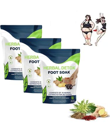 Oveallgo Herbal Detox Foot Soak Beads Herbal Detox&shaping Cleansing Foot Soak Beads Herbal Detox Cleansing Foot Soak Beads (3bags)