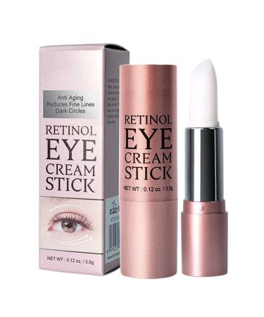 Retinol Stick Retinol Eye Cream for Dark Circles Under Eye Cream Anti Aging Anti Wrinkle Eye Cream Firming Eye Balm Stick Repairing Eye Skin Tightening Fade Fine Line Smooth Tender