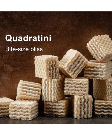 Loacker Quadratini Vanilla Wafer Cookies | 6-Pack | Crispy Mini Wafers with Vanilla Cream | Perfect Snack & Dessert | Non-GMO & No Artificial Flavors - Buy Online on SooperMarket.com