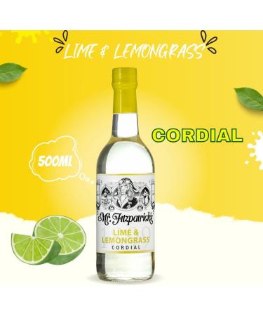 Mr Fitzpatricks Cordial Pick N Mix - Choose From Bottle with 12 Flavours - Sarsaparilla Strawberry & Kiwi Sour Cherry Grape & Hibiscus Blackcurrant & Liquorice and Many more - Pack of 2 x 500ml 500 ml (Pack of 2) - Buy Online on SooperMarket.com