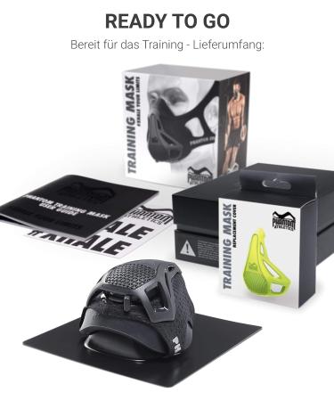 Phantom Athletics Training Mask - Enhance Endurance & Performance | Neon M - International Shipping Available - Buy Online on SooperMarket.com