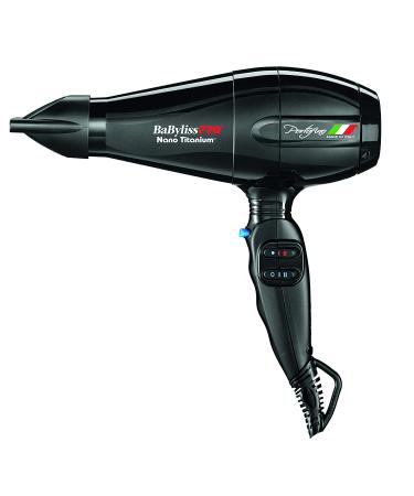 BaBylissPRO Nano Titanium Portofino Black Hair Dryer - Professional Salon Quality - Buy Online on SooperMarket.com