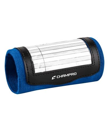 CHAMPRO Wristband Playbook Single, Adult, Royal