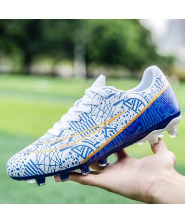 CSGKAG Men's Soccer Training Shoes - Professional Stollen Spikes for Artificial Turf - Outdoor Football Shoes Size 45 EU - Premium Performance - Buy Online on SooperMarket.com