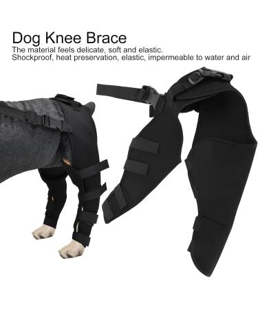 BORDSTRACT Dog Leg Braces for Hind Leg Adjustable Dog Knee Brace for Cruciate Ligament Injury Protecting Wounds Surgery Healing Arthritis Joint Pain and Muscle Sore HJ25 XS - Buy Online on SooperMarket.com