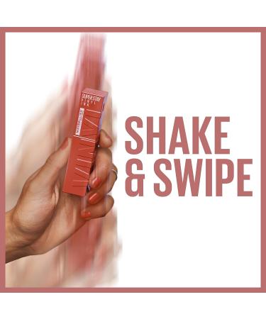 Maybelline Super Stay Vinyl Ink Golden Pink Lipstick 0.14 fl oz - Longwear, Highly Pigmented, Instant Shine - Buy Online on SooperMarket.com