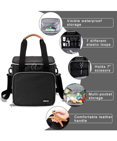 BABEYER Dog Grooming Bag - Pet Tool Kit Organizer Tote - Black - Buy Online on SooperMarket.com