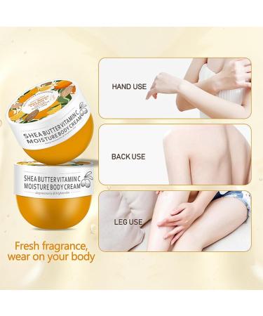 265G Trendyfave Shea Butter Vitamin C Moisture Body Cream Large Capacity Body Creams For Women & Men Body Cream Moisturiser For Dry Skin Skin Barrier Repair Moisturiser - Buy Online on SooperMarket.com