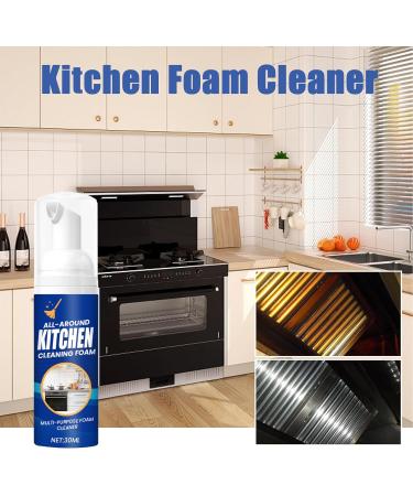 Kitchen Foam Cleaner Japanese Multi-purpose Cleaner Spray All-Round Kitchen Cleaning Foam Bubble Cleaner Foam Spray for All Kinds of Kitchen Stains (1) - Buy Online on SooperMarket.com