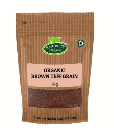 Organic Brown Teff Grain 1kg by Hatton Hill Organic