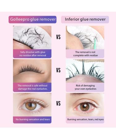 15g Eyelash Extensions Remover - Quick & Damage-Free Removal | Dissolve Lash Adhesive in 1-2 Minutes (Peach) - Buy Online on SooperMarket.com