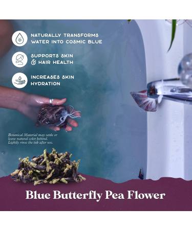 Lunar Blend Bath Tea by Purple Canyon: Lavender, Green Tea, Epsom Salt & Essential Oils | 3 Relaxing Bath Soaks | Skin Care Gifts for Women - Buy Online on SooperMarket.com