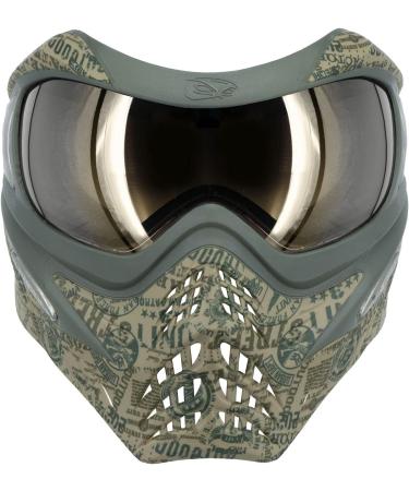 VForce Grill Special Edition Headstamp Paintball Mask Goggle with Quicksilver Lens - One Size Fits All - Buy Online on SooperMarket.com
