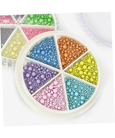 minkissy 2 Boxes Nail Art Macaron Colored Steel Balls Nail Decorations Accessories Mini Miss - Buy Online on SooperMarket.com