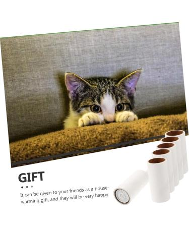 FRCOLOR 2 Sets Portable Fur Roller & Lint Remover - Convenient Sticky Paper for Furniture & Clothes | Best Pet Hair Remover for Home - Buy Online on SooperMarket.com