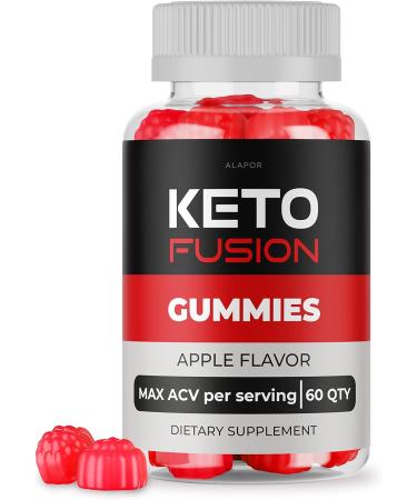 Alapor Keto Fusion Strawberry ACV Gummies - 30 Days Supply | Vitamins Infused | Keto-Friendly - Buy Online on SooperMarket.com