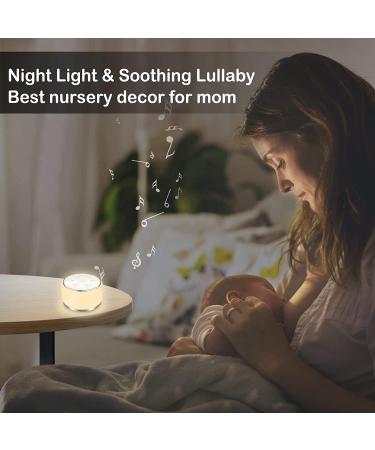Portable White Noise Machine with Night Light for Sleeping Baby Kids - 34 Soothing Sounds, USB Rechargeable, Auto-Off Timer - Ideal Sleep Aid for Adults, Babies, and Travel - Buy Online on SooperMarket.com