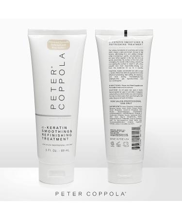 Peter Coppola a-Keratin Smoothing Treatment - 3 Ounce - Shea Butter Enriched Formula - Formaldehyde & Aldehyde-Free - Buy Online on SooperMarket.com
