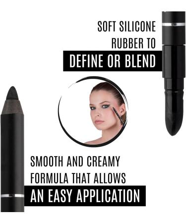 IMPALA Waterproof Eyeliner No. 08 | Intense Black Color for Defined or Smudged Look | Long-Lasting & Water-Resistant Formula - Buy Online on SooperMarket.com