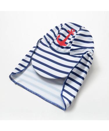 BONVERANO Toddler Boys Swimsuit | UPF 50+ Captain Bathing Suit for 2-3 Years | Short-Sleeve Zipper One Piece Swimwear - Buy Online on SooperMarket.com