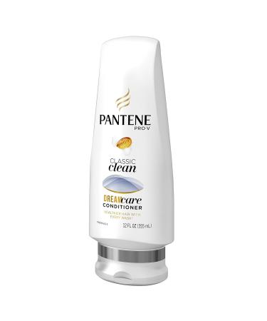 Pantene Pro-V Classic Clean Conditioner 12 fl oz - Pack of 3 | Moisturizing Formula for Soft & Smooth Hair - Buy Online on SooperMarket.com