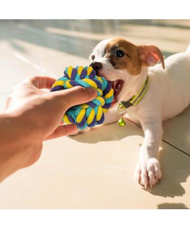Fur & Bone 10 Pack Dog Rope Toy Dog Chew Toys for Aggressive Chewers - Cotton Puppy Toys | Dog Toys Indestructible for Dog Chews | Dog Toy Indestructible Dog Toys Dog Accessories Chew Toys for Dogs - Buy Online on SooperMarket.com