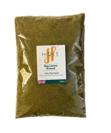 Hides Fine Foods - Bay Leaves Ground 500g - Suitable for Vegetarians - Slow Cooking - Passata - Tomato Sauce - Sauces - Stews - Curry - Cupboard Essential