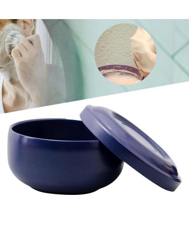 Mag Ideal Shaving Soap Peel - Blue Razor Cup Container with Lid for Easy Foaming & Cleaning | Perfect Shaving Cups for Hairdressers & Fathers - Buy Online on SooperMarket.com