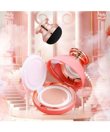 Mushroom Head Air Cushion CC Cream 15ml - Full Coverage Concealer for Natural Nude Makeup - Oil Control & Moisturizing BB Cream Foundation (1#Ivory White) - Buy Online on SooperMarket.com