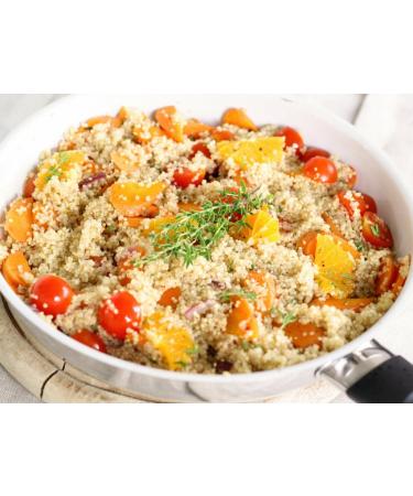 Organic Bolivian White Quinoa Bulk - 25Lbs | Restaurants & Wholesale | Non-GMO | Royal Quality - Buy Online on SooperMarket.com