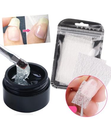 2 Pieces Fiberglass Nail Kit - Fast Extension Gel 20ml Magical Nail Gel Silk Packaging for Perfect Manicure | International Shipping - Buy Online on SooperMarket.com