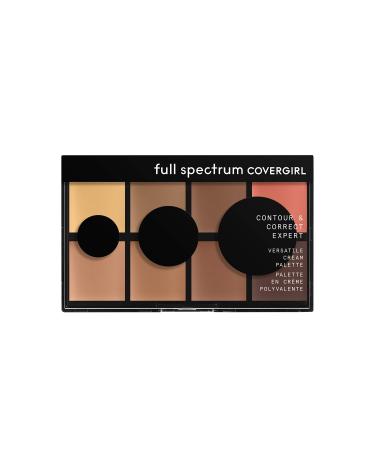 COVERGIRL Contour and Correct Expert, Cream Palette Universal, 0.26 Ounce