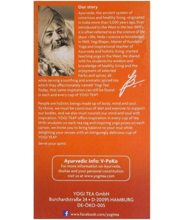 Yogi Tea Stomach Ease Organic 30g - Buy Online on SooperMarket.com