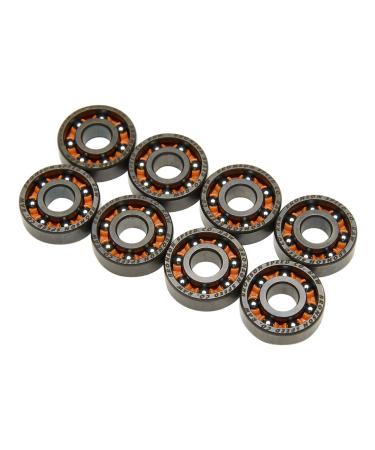 BRONSON SPEED CO. Raw Box/8 Skateboard Bearings - 1 Set One Size Raw 1