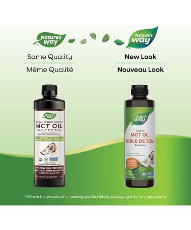 Nature's Way 100% Pure MCT Oil From Coconut Paleo and Keto friendly Certified Organic Non-GMO Project Verified Vegetarian Gluten-free Flavourless No Filler Oils 480 mL - Buy Online on SooperMarket.com