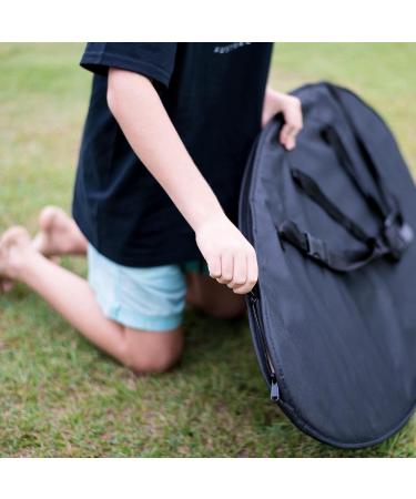 BINDY Australia 41 Kids Skimboard with Storage Bag - Durable Wooden Beach Board for Beginners - Lightweight Bodyboard with EVA Grip Pad - Buy Online on SooperMarket.com