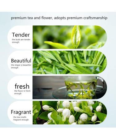 Tea Fragrant Loose Leaf Tea Fragrant Complete Flower Shape and Rustic 100g 24 Months Warranty Chinese Tea Loose Leaf - Buy Online on SooperMarket.com