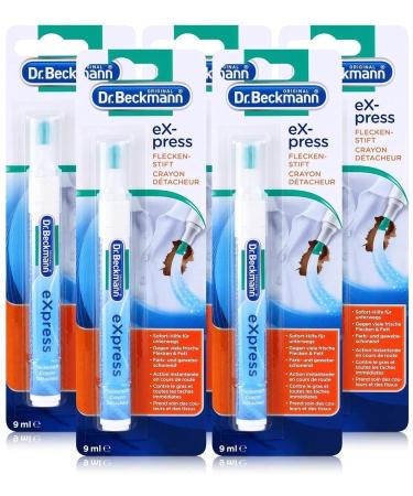 Dr Beckmann Express Stain Pen 5x9ml - Immediate help for on the go Stain removal To-Go 9 ml (pack of 5)