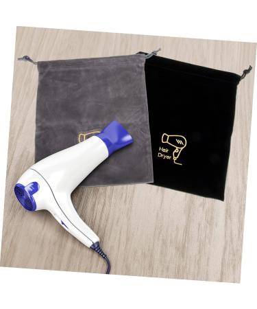 Beavorty 4 Pcs Hair Dryer Bag Hair Dryer Storage Organizer Multifunction Travel Cosmetic Bag Flannel - Buy Online on SooperMarket.com