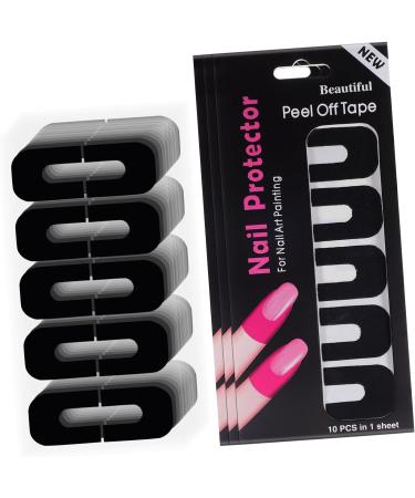 FRCOLOR Nail Polish Protector 300 Sheets Edge Sticker Patch Nail Protector Stickers Cuticle Protector for Nail Painting Manicure Protective Film Tool Nail Nail Protector Polish Nail Tape 3.00X2.50X0.10CMx3pcs As Shownx3pcs - Buy Online on SooperMarket.com