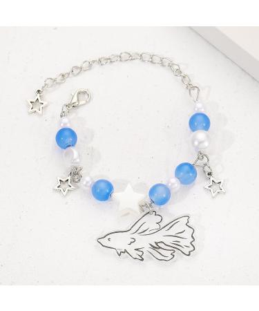 Oralgo's Adjustable Tropical Fish Bracelet & Star Charm Jewelry Gift Set for Women - Unique 2-Part Design - Buy Online on SooperMarket.com