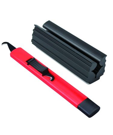 VANSIHO 1 Set Professional Quality Golf Grip Kit for Golf Clubs Regripping Include 1 Hook Blade,& 1 Rubber Vise Clamp