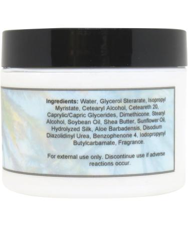 Eclectic Lady Exotic Coconut Satin & Silk Cream - Handcrafted Body Lotion with Shea Butter Aloe & Vitamin E - Phthalate-Free 2 oz for Women - International Shipping Available - Buy Online on SooperMarket.com