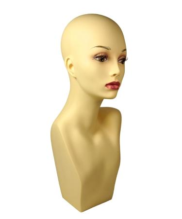 Buy Female Deco Head & Bust for Wigs | International Shipping Available - Buy Online on SooperMarket.com
