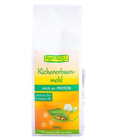 Rapunzel Organic Chickpea Flour Roasted 500g (Pack of 2) - Premium Gluten-Free Legume Flour for Cooking & Baking - Buy Online on SooperMarket.com