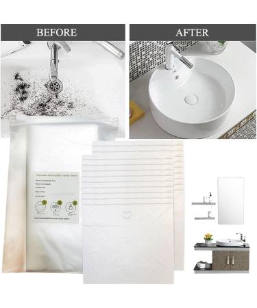 Jomewory 5-Piece Beard Hair Sink Cover & 20 Shaving Bars Essential Bathroom Kit for Easy Grooming & Trimming - Buy Online on SooperMarket.com