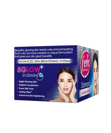 Fem Diamond Cr me Bleaching 30g - Premium Skin Brightening Cream for Flawless Glow | International Shipping Available - Buy Online on SooperMarket.com