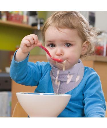 WD&CD 4-Piece Triangle Baby Dribble Bibs | Adjustable & Absorbent for Boys and Girls - Buy Online on SooperMarket.com
