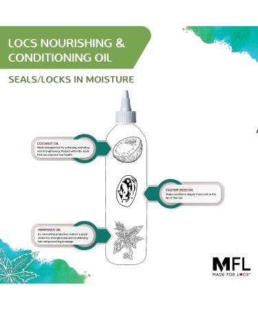 Locs Vegan Conditioning Hair Oil | 4 oz | Foaming Formula - Buy Online on SooperMarket.com